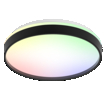 SMART+ MATTER Ceiling Gisela 385 mm 24W Black Multicolour white, upright, sw. on (thumbnail)