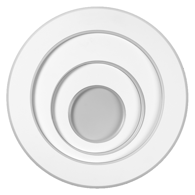 SMART+ MATTER Ceiling Iris 3 layers 290 mm 24W White Multicolour white, upright, alternat