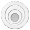 SMART+ MATTER Ceiling Iris 3 layers 290 mm 24W White Multicolour white, upright, alternat (thumbnail)