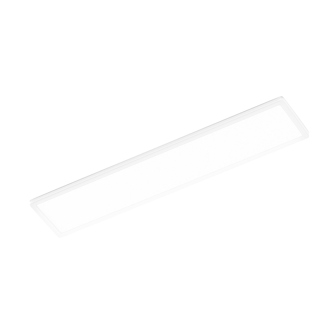 Planon Easyfix 980mm 30W CCT DIM IP54 White Remote Control white, diagonal, sw. on