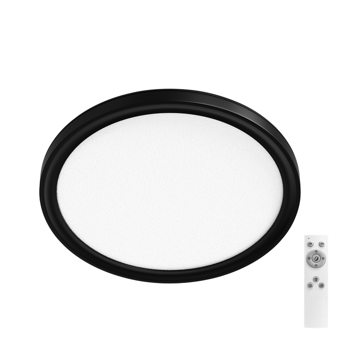 Orbis Easyfix 220mm 14W CCT DIM Black Remote Control