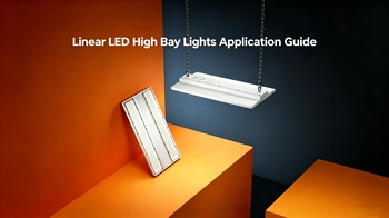 linear led high bay lights application