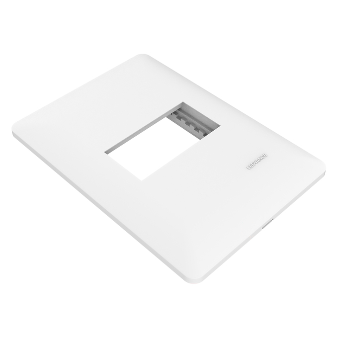 LEDVANCE PLACA 4"x2" COM SUPORTE PARA 1 MÓDULO BRANCA