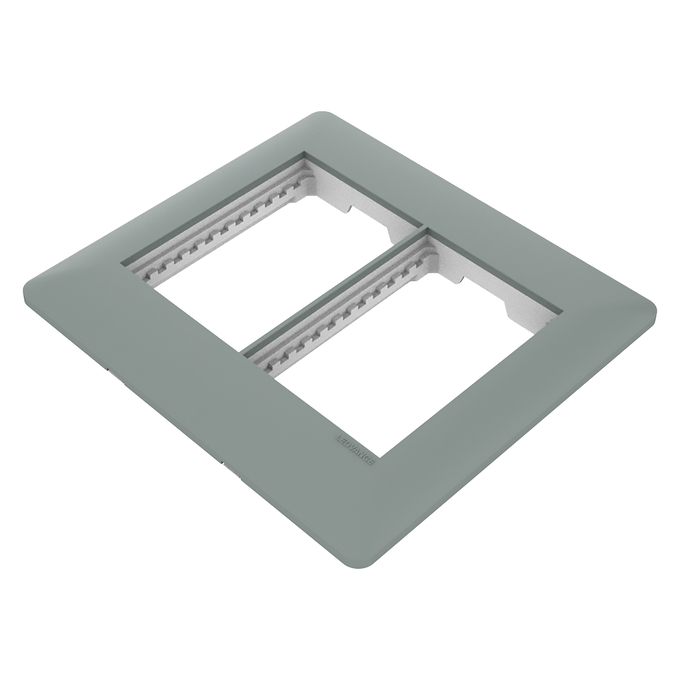 LEDVANCE PLACA CEGA 4"x4" COM SUPORTE PARA 6 MÓDULOS CINZA