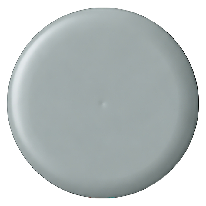LEDVANCE PLACA CEGA REDONDA 4" CINZA