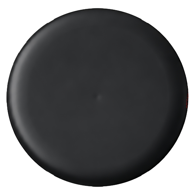 LEDVANCE PLACA CEGA REDONDA 4" PRETA