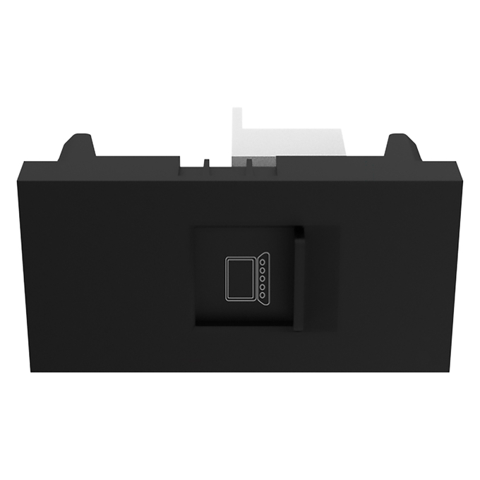 LEDVANCE MÓDULO TOMADA RJ45 CAT6 PRETO