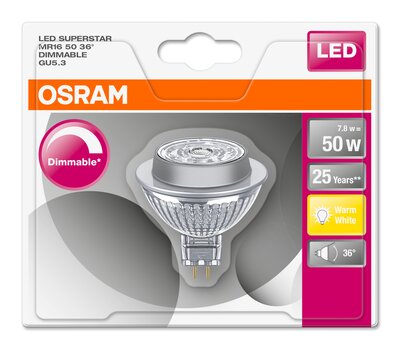 LED SUPERSTAR MR16 12 V