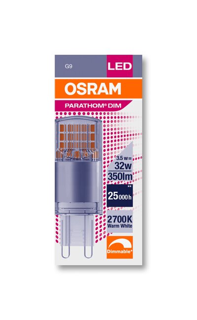 Osram led superstar pin 2025 32 dimmable g9
