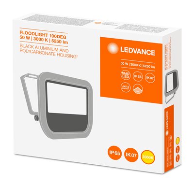 Projecteur à LED Ledvance Osram 50W 6500K 5000 lumens IP65 blanc  FLCOMP50865W