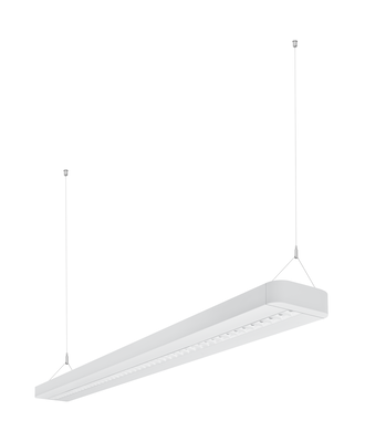 Suspended and surface-mounted luminaires