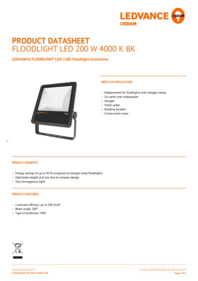 FLOODLIGHT 180