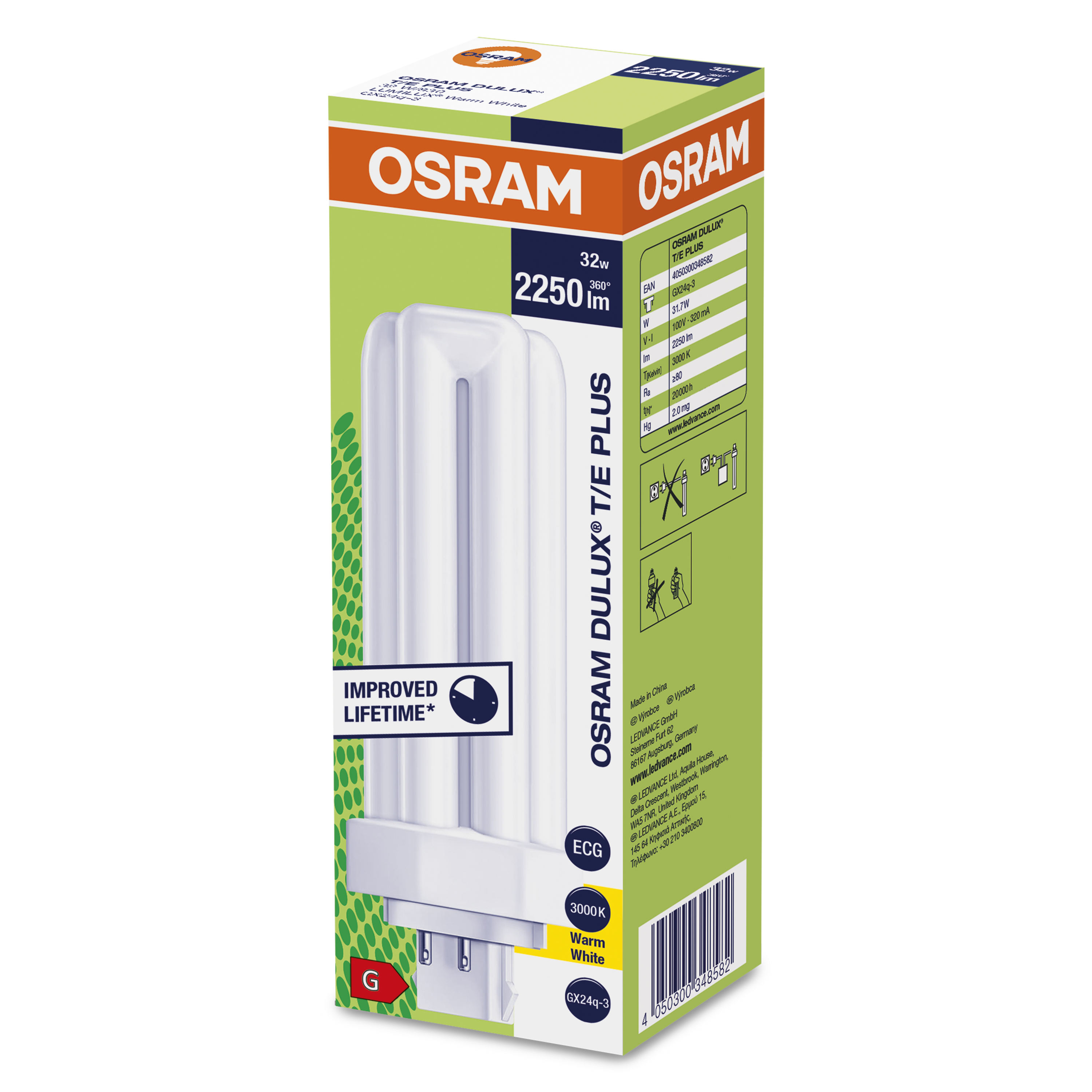 Ledvance 309637 LAMPE Incandescence OSRAM Spécial T Réfrigérateur - 25W  160lm E14