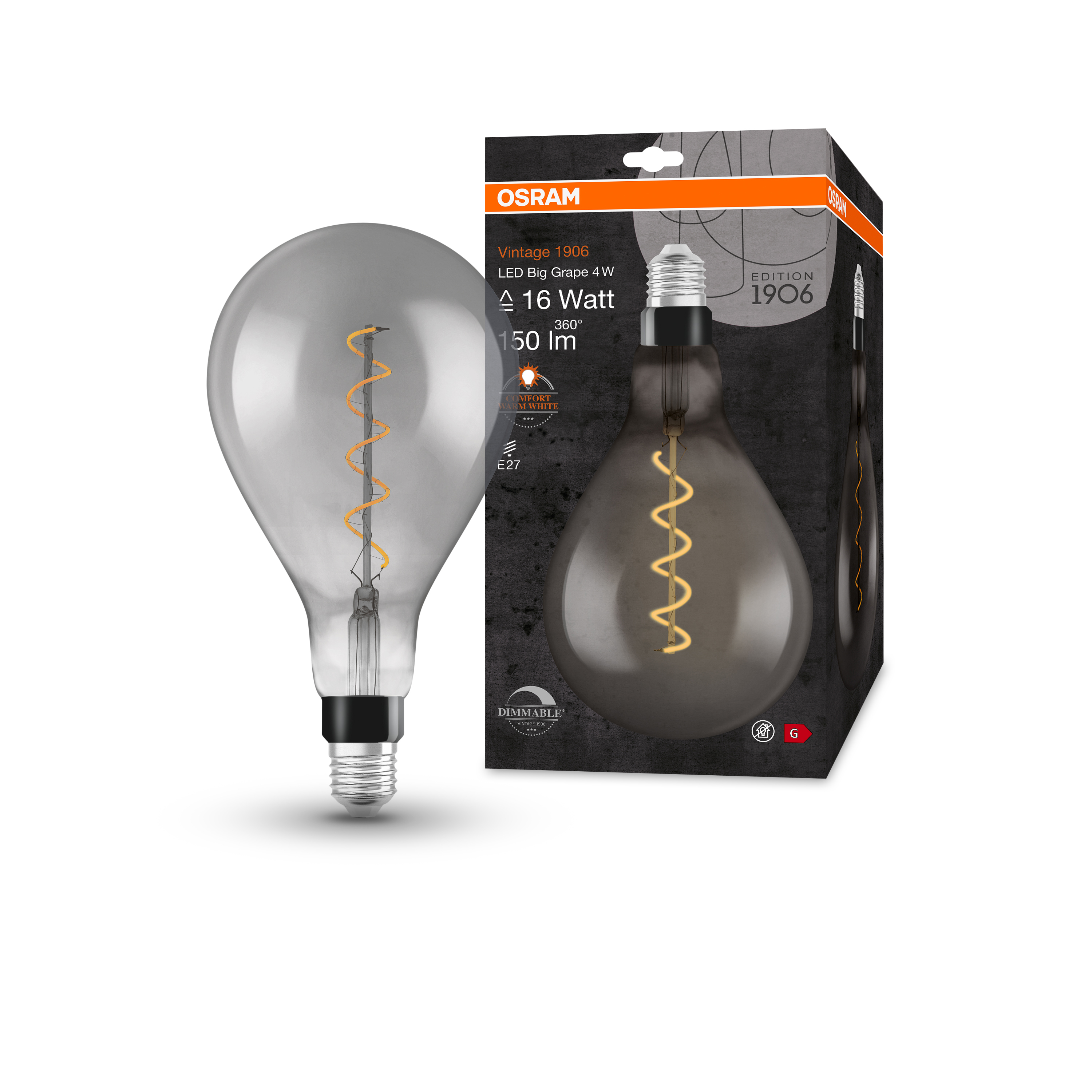 Vintage 1906 LED Big Special Shapes Dimmable