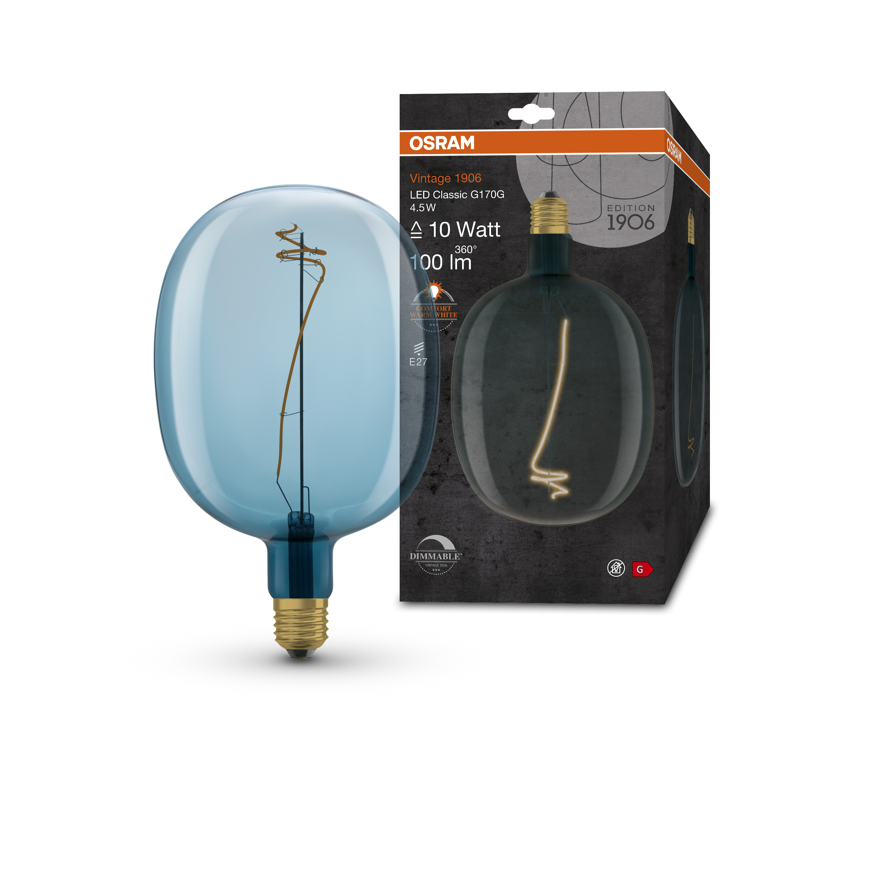 Vintage 1906 LED Big Special Shapes Dimmable