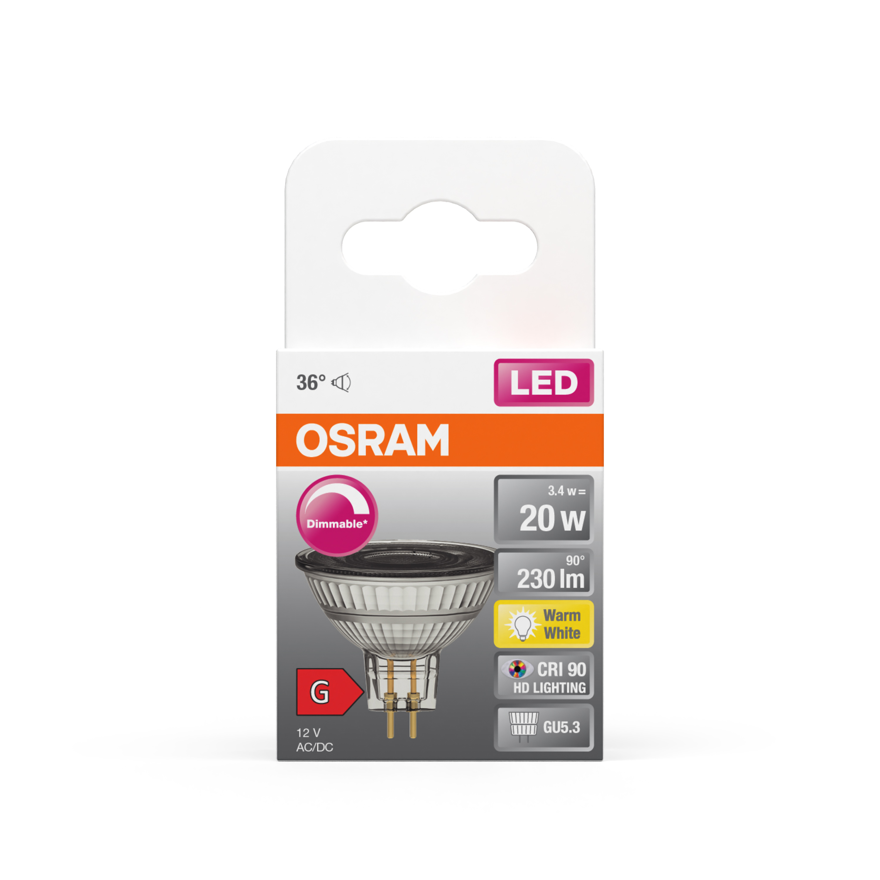 LED SUPERSTAR MR16 12 V