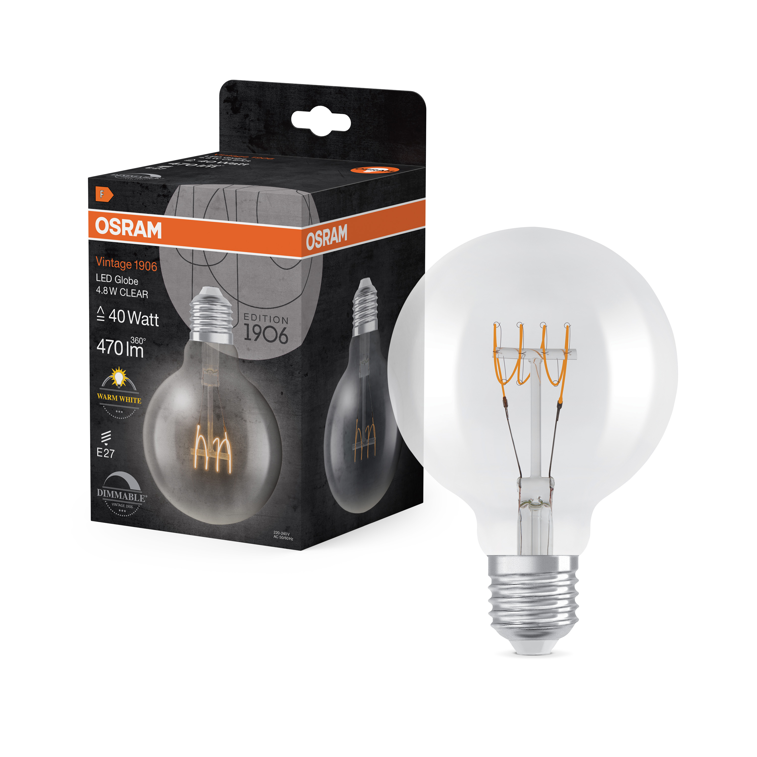 Osram vintage deals 1906 led e27