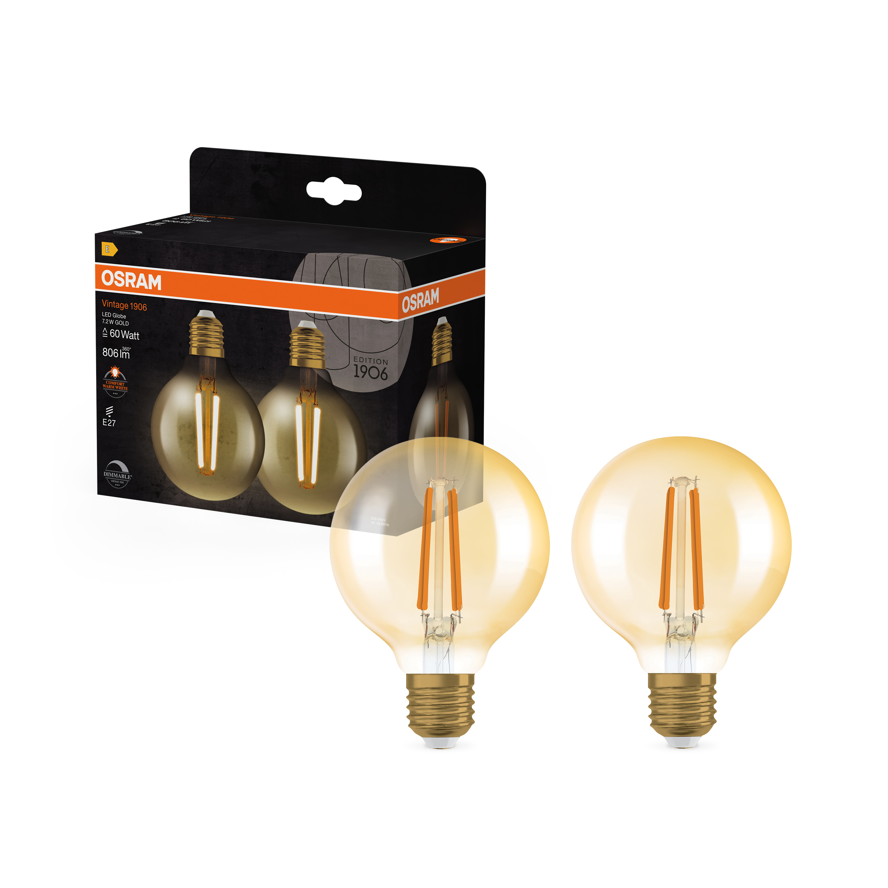 Vintage edition sales 1906 led globe