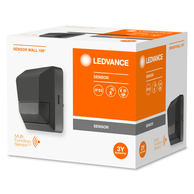 SENSOR WALL 180DEG IP55 DG