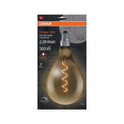 Vintage 1906 LED Big Special Shapes Dimmable