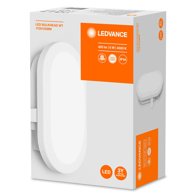 LED Bulkhead 6W 840 WT 