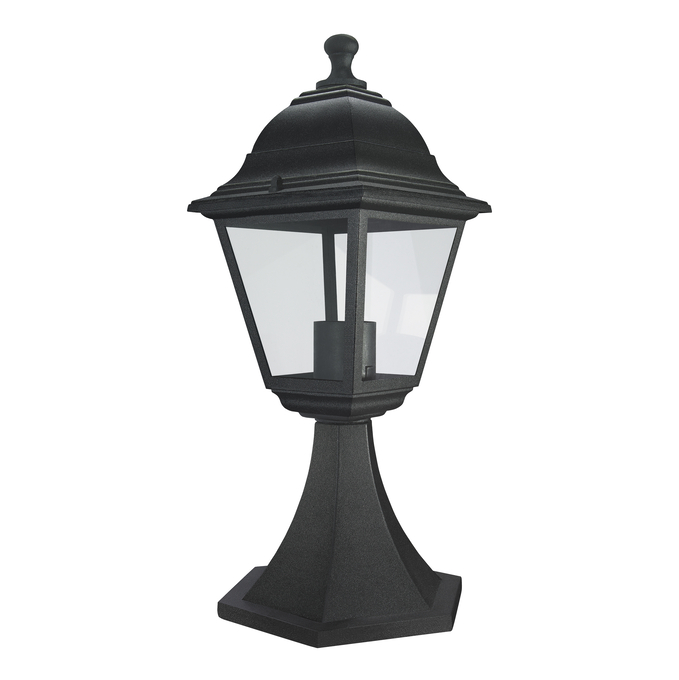 ECO CLASS LANTERN CLASSIC E27 STANDING ALU BK