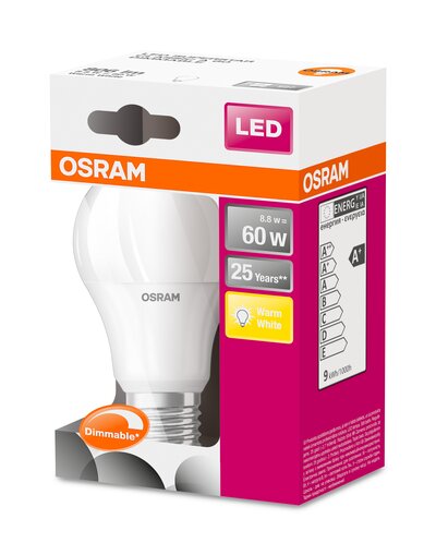 Osram led superstar classic a 60 dimmable e27 discount