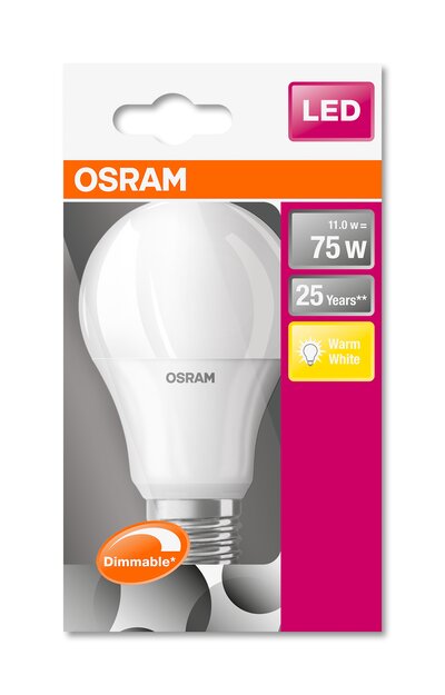 Osram led superstar classic a 75 dimmable cheap