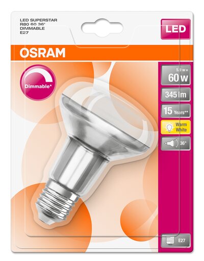 Osram dulux superstar r80 23w on sale