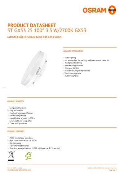 Osram gx53 led online