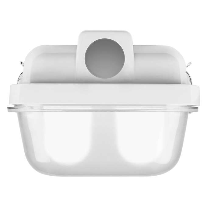 DP HOUSING 1500 2x Lamp IP65 white, profile