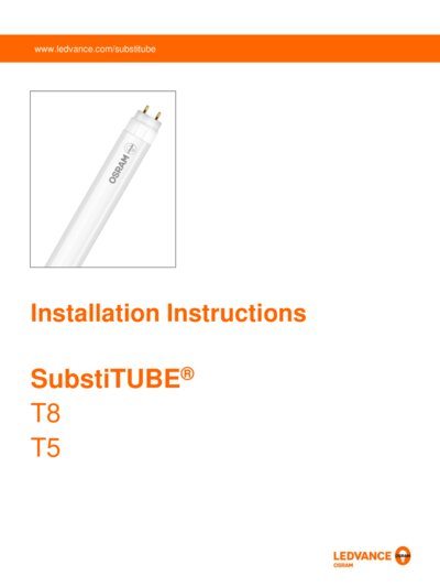Osram substitube value st8v shop