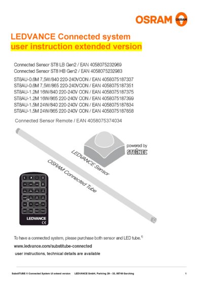 SubstiTUBE T8 EM CONNECTED