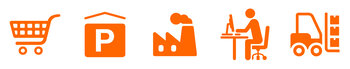 OSRAM SubstiTUBE T5 HF HE/HO: Ideal areas of use