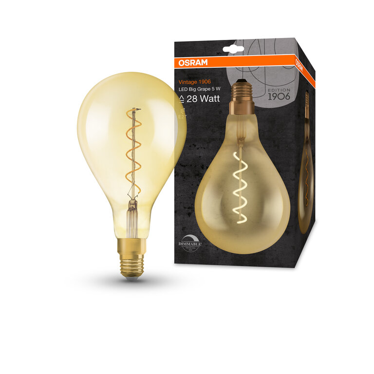 Vintage 1906 LED Big Special Shapes Dimmable