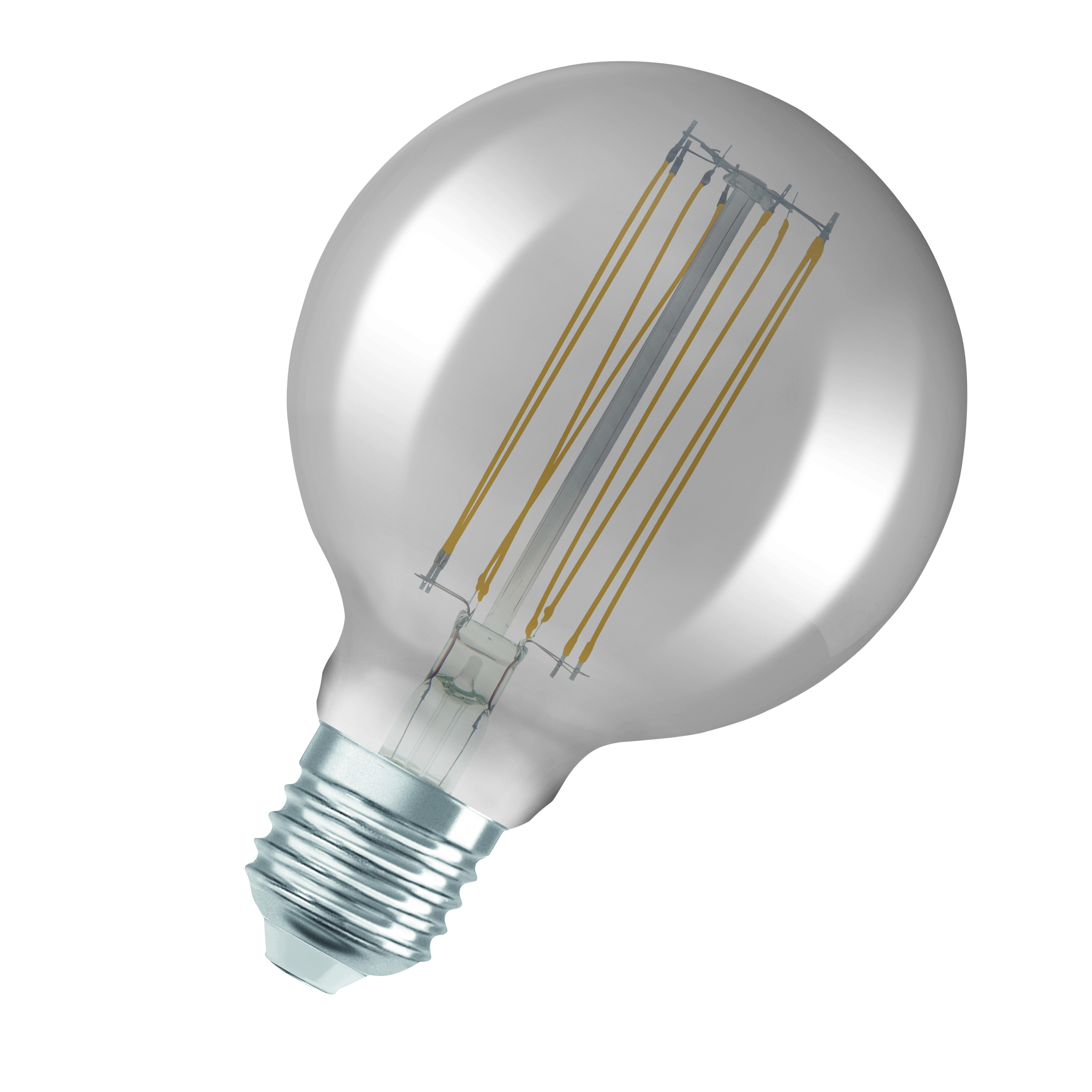 Ampoule LED E27 Dimmable Filament Gold Suprême G125 6W