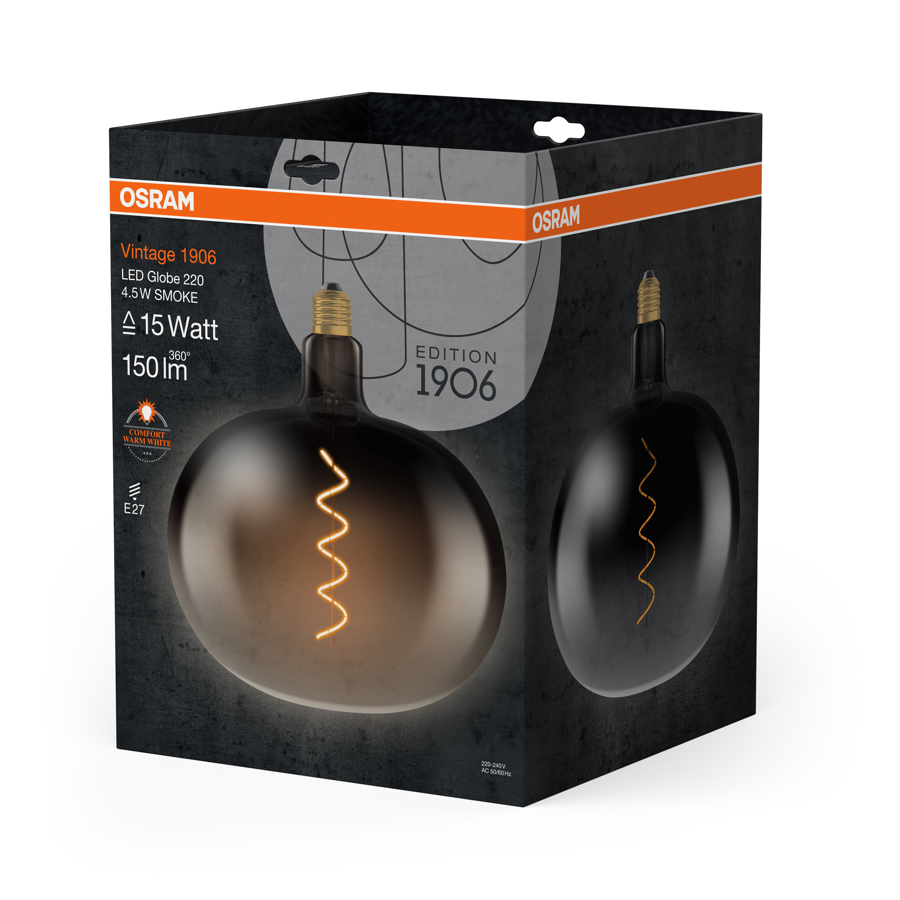 Osram 1906 globe hot sale
