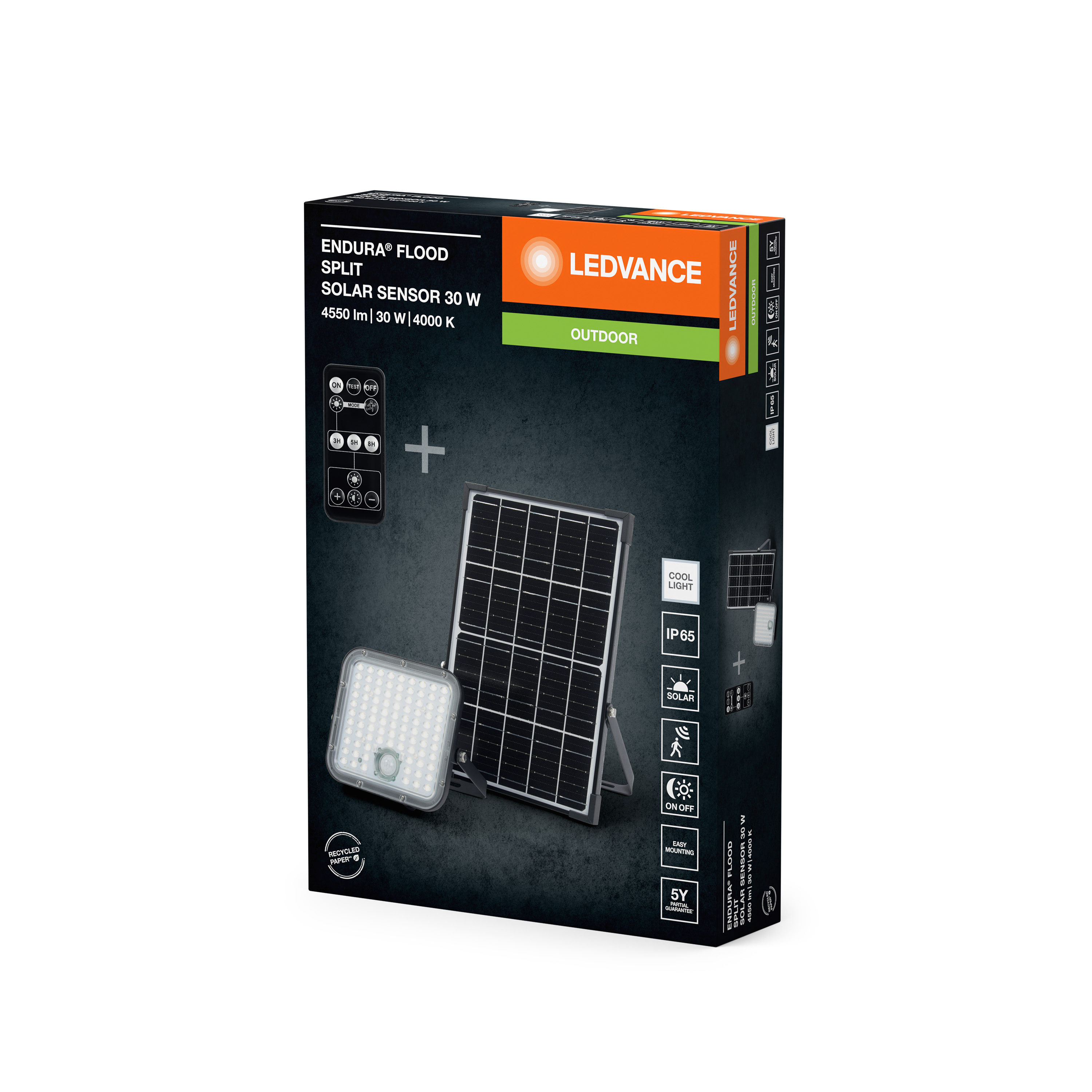 ENDURA FLOOD SPLIT SOLAR SENSOR