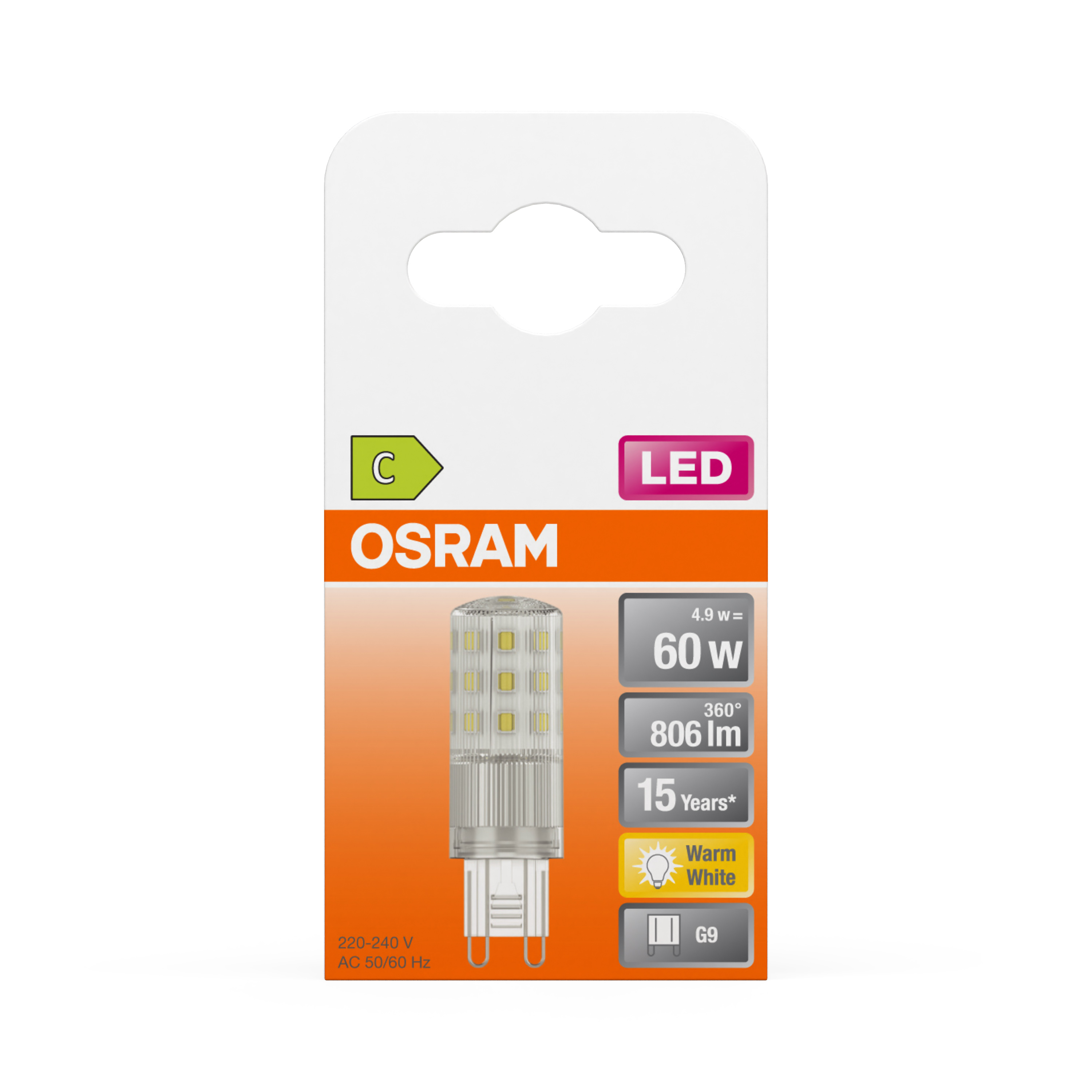 LED PIN G9