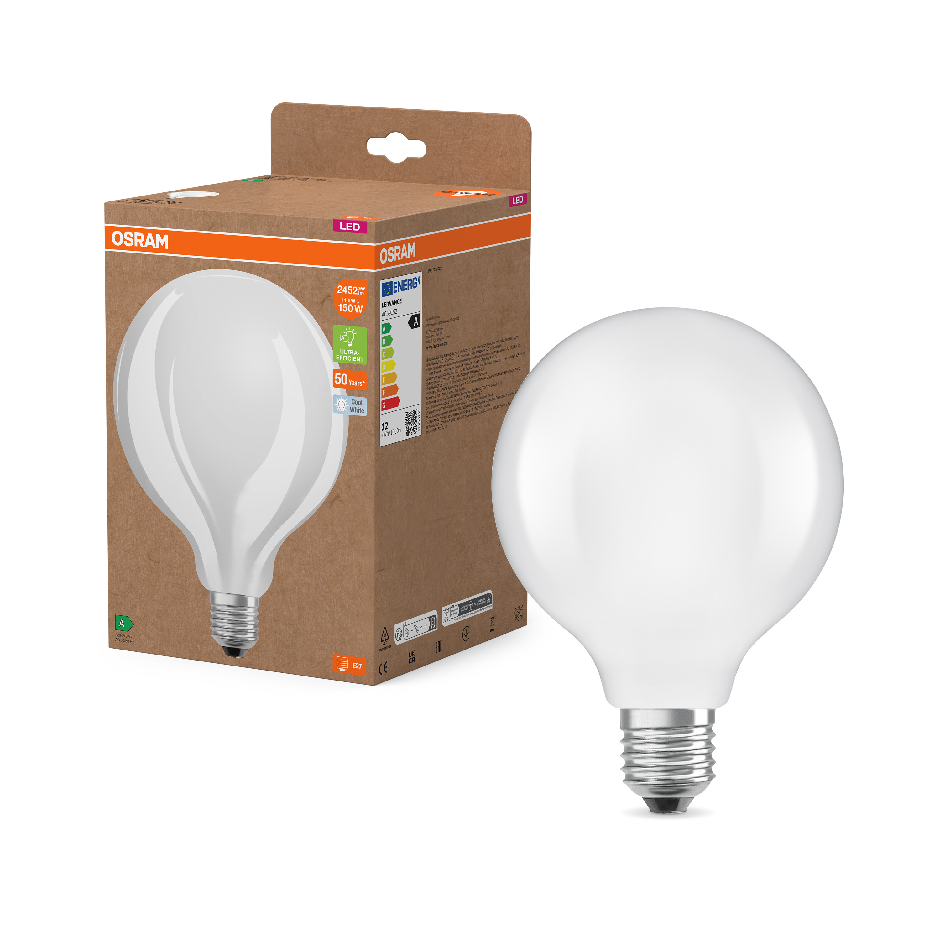 Globo e27 on sale