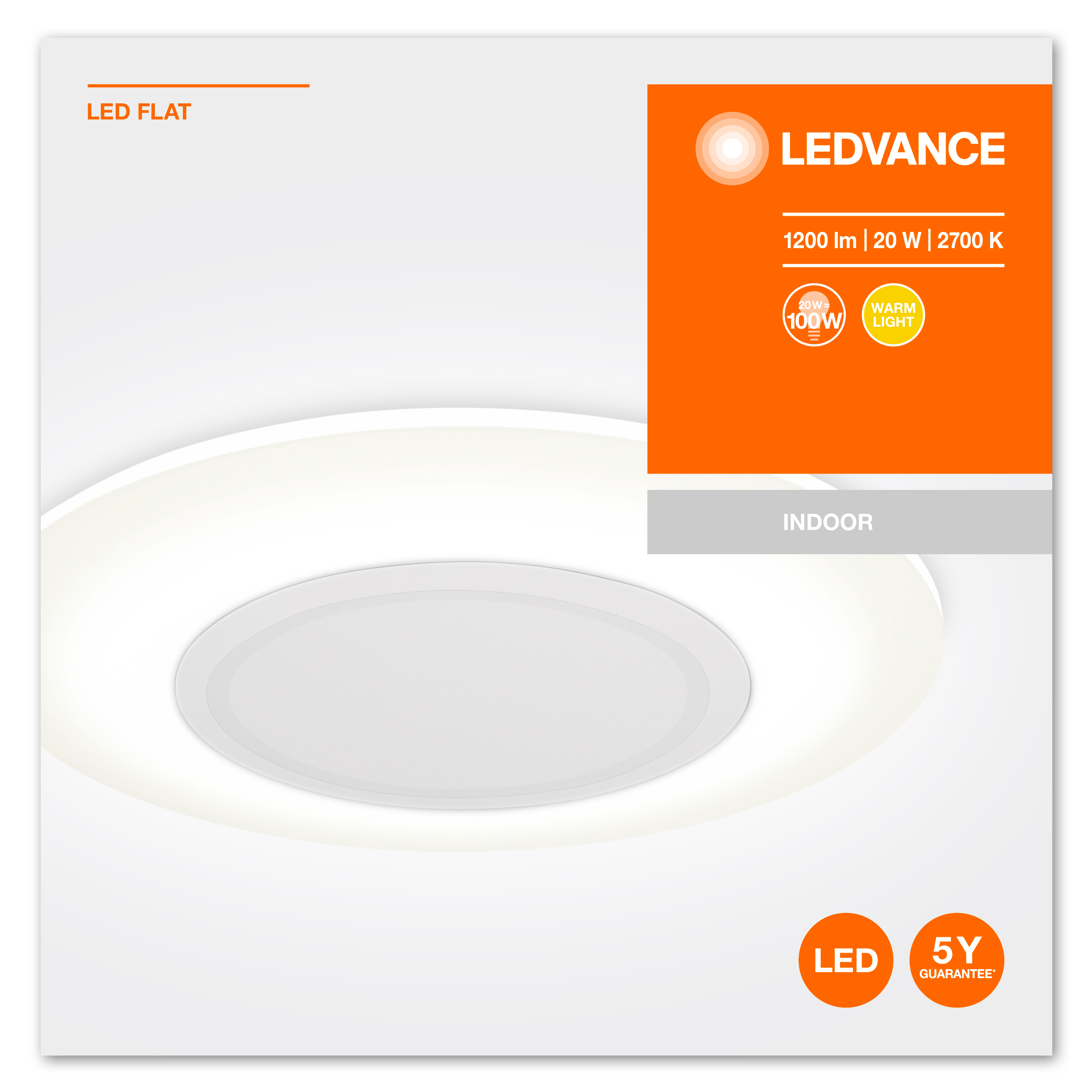 Ledvance - Lampada sottopensile dimmerabile LED RGB SLIM LED/8W/230V + T