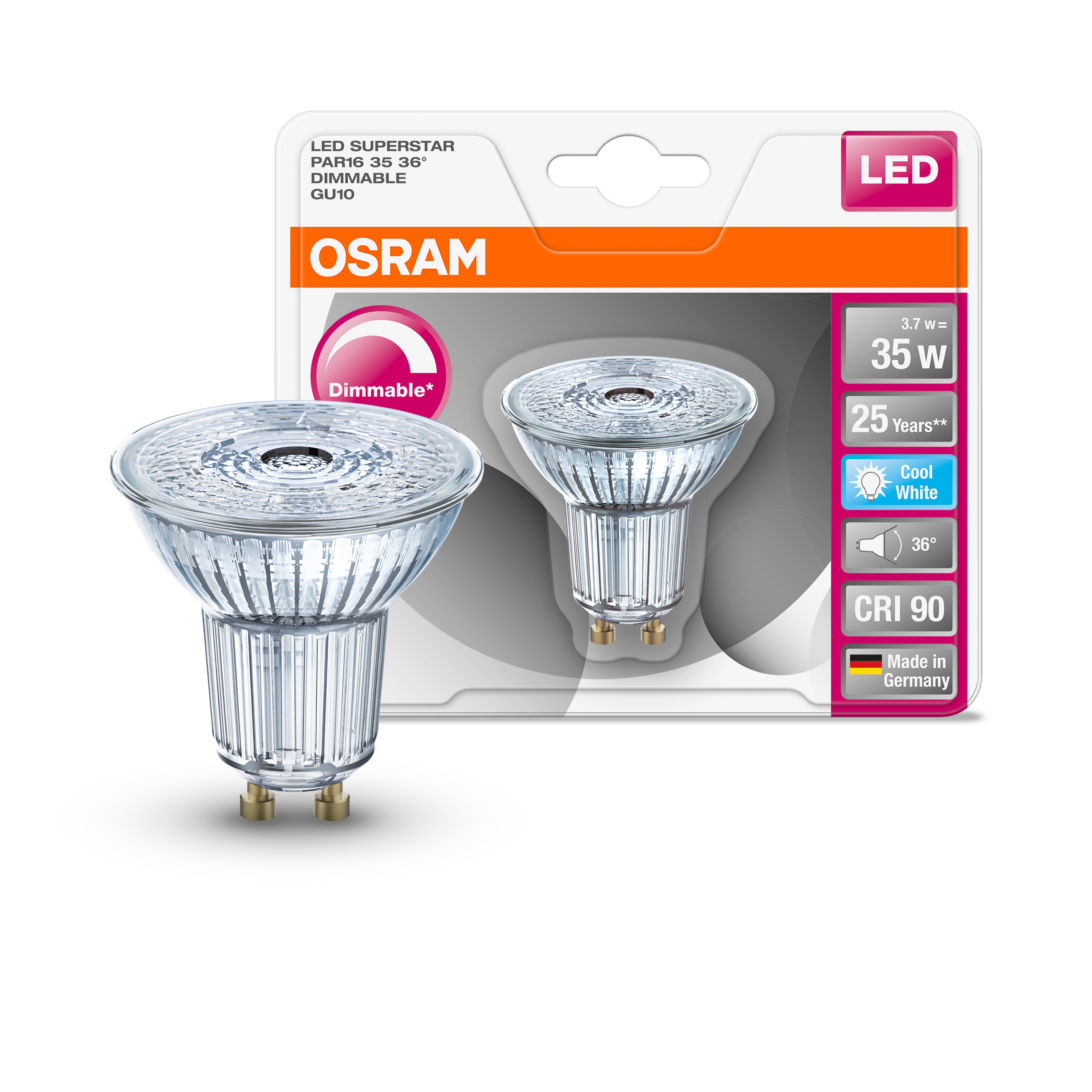 Osram par16 sales 35 25