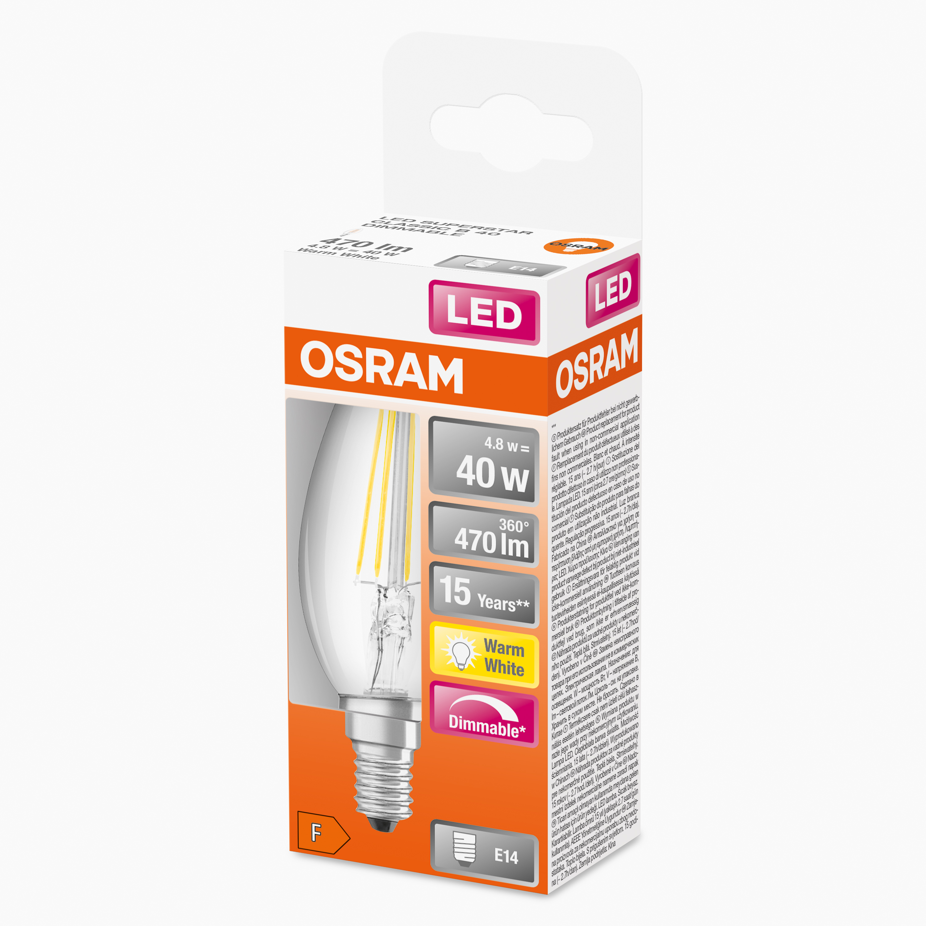 LED Retrofit CLASSIC B DIM