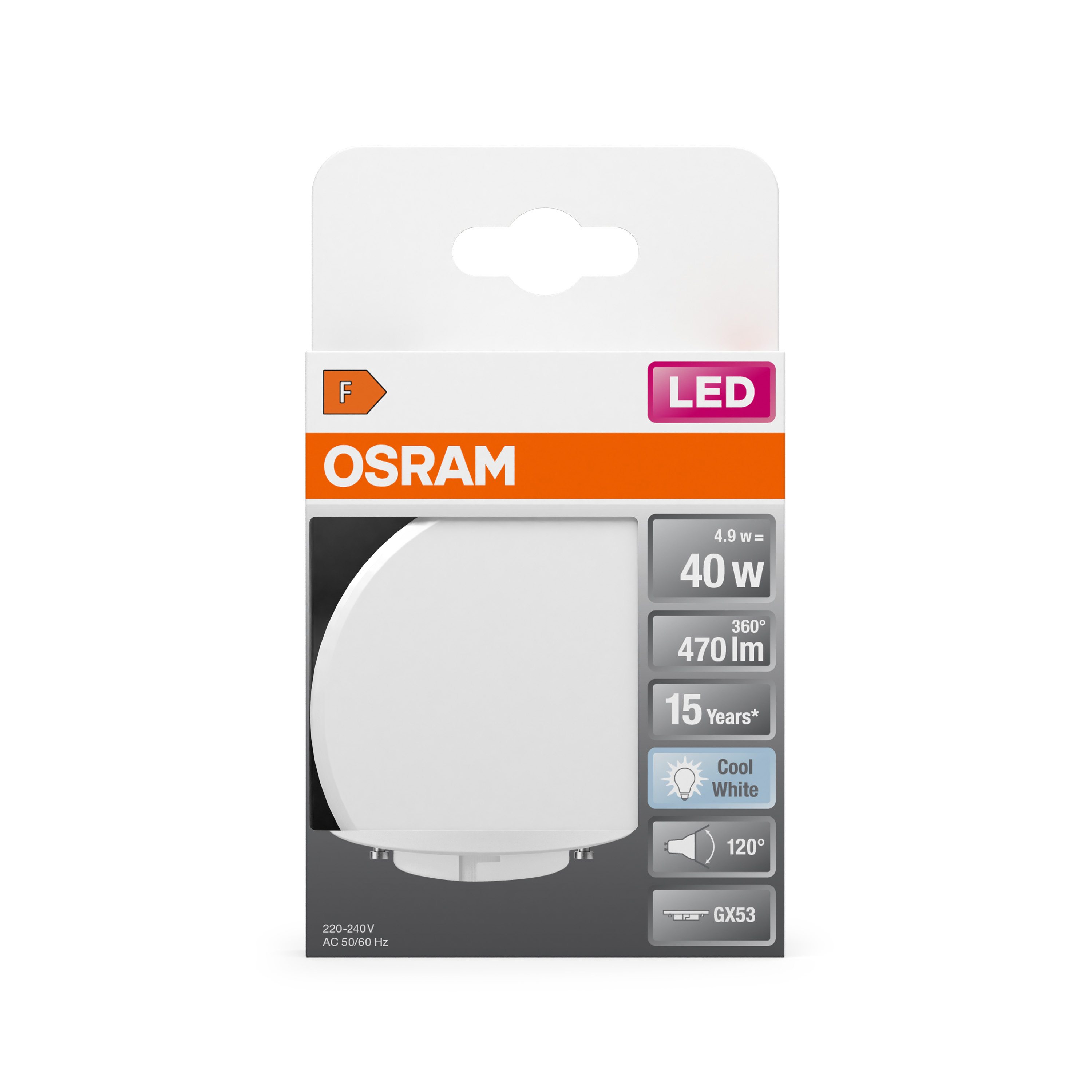 Led sales gx53 9w