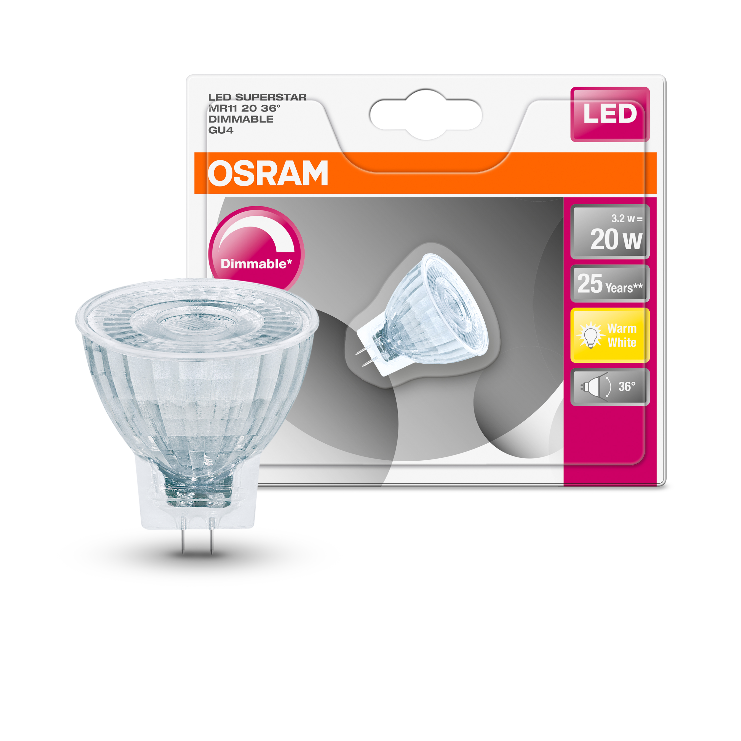 LED SUPERSTAR MR11 12 V