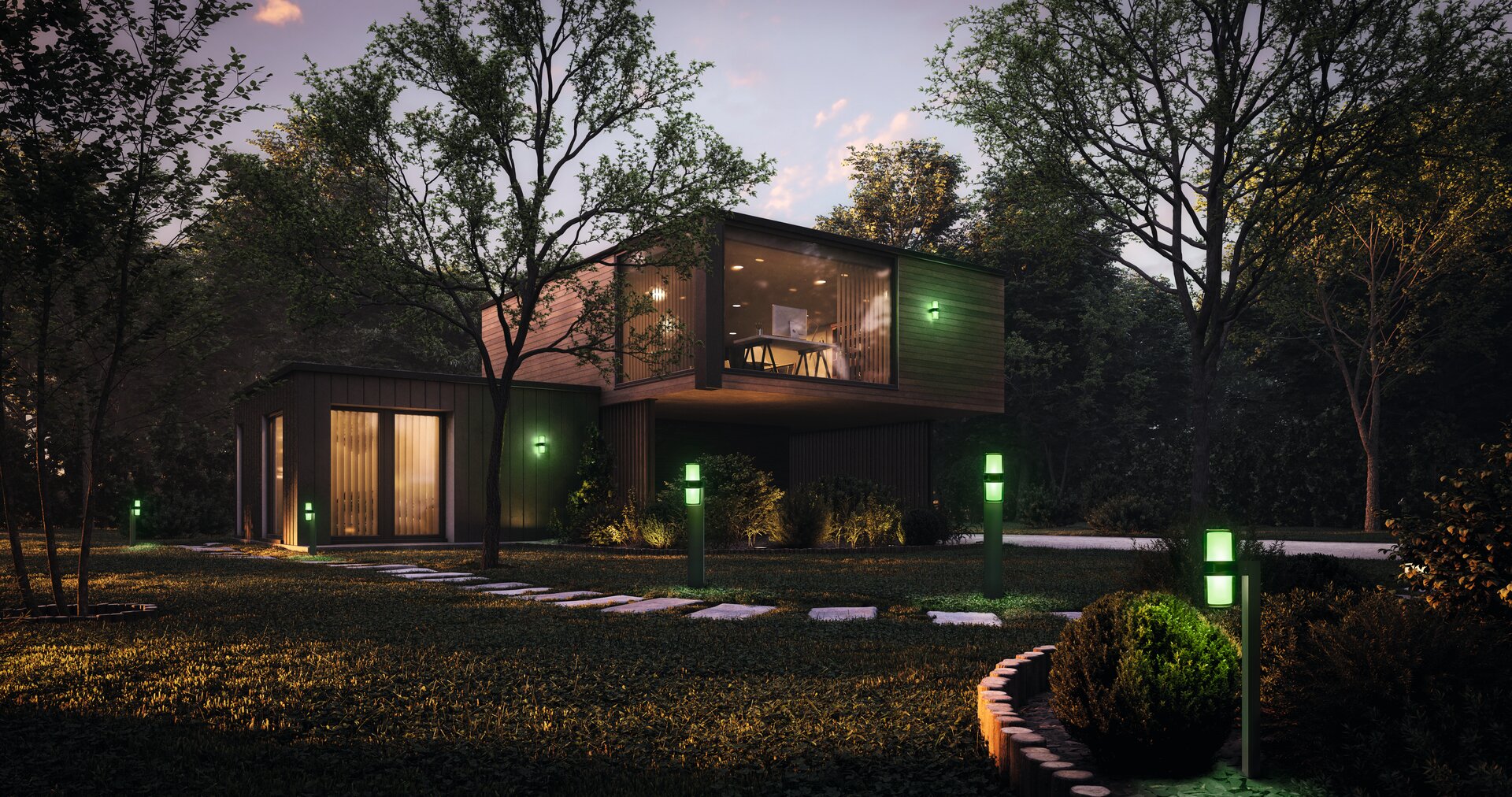 Wifi top exterior lights