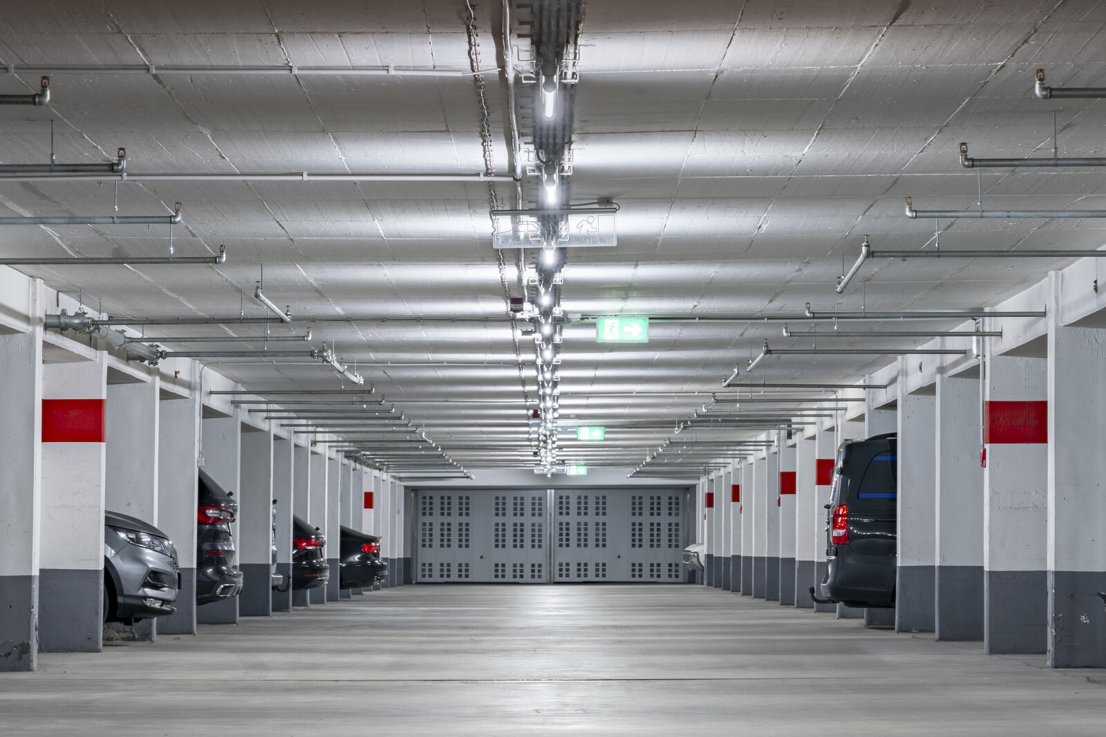 Parking on sale ceiling lights