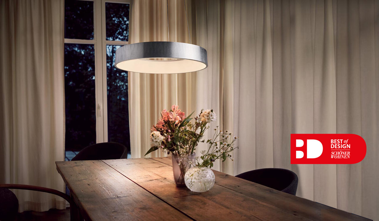 LEDVANCE luminaire wins SCHÖNER WOHNEN Award