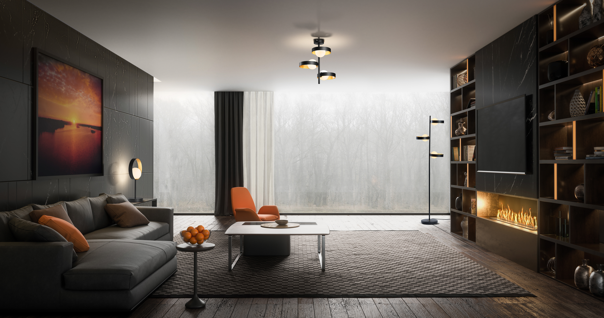 Led lights for family room top