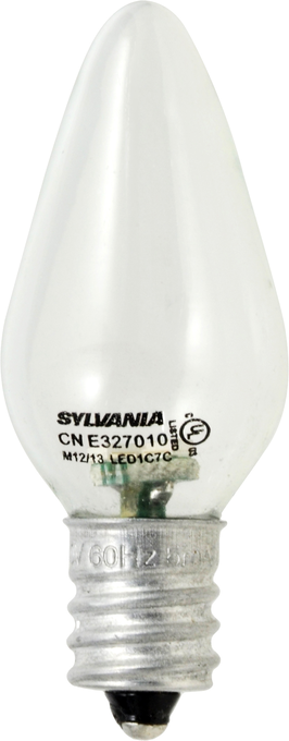 SPECIALTY LED LAMPS C7 1W 6500K 1PK